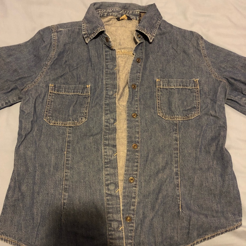 American Eagle vintage jean shirt/jacket